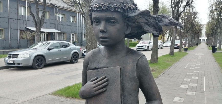 Skulptūra "Simboliai laike" sugrįžo