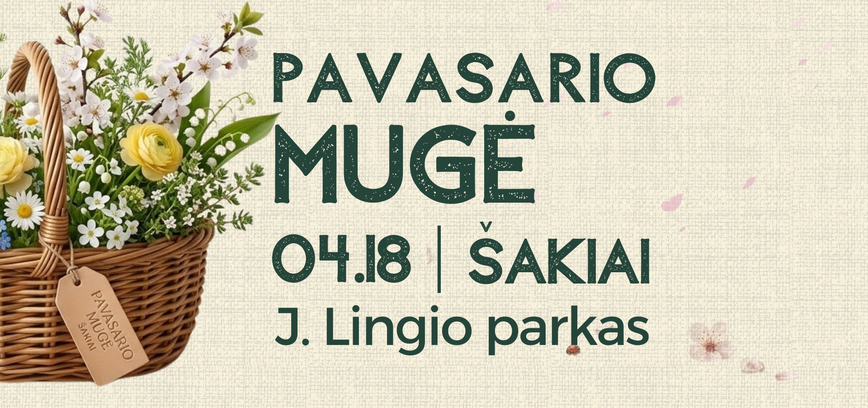 Pavasario mugė Šakiuose J. Lingio parke