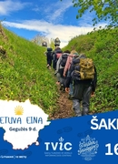 Šakiai jungiasi prie tradicinio Camino Lituano sezono atidarymo žygio "Lietuva eina" 