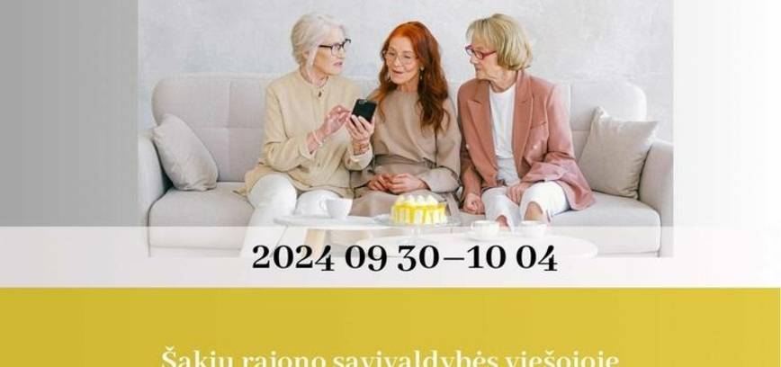 Vyresnio amžiaus žmonių savaitė