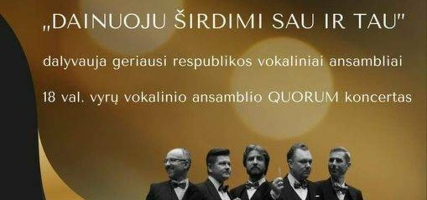 A cappella dainavimo konkursas 