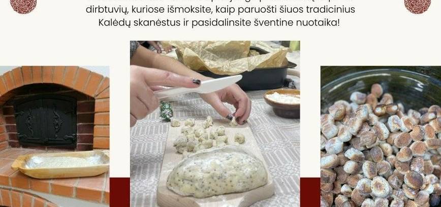 Kūčiukų kepimo dirbtuvės