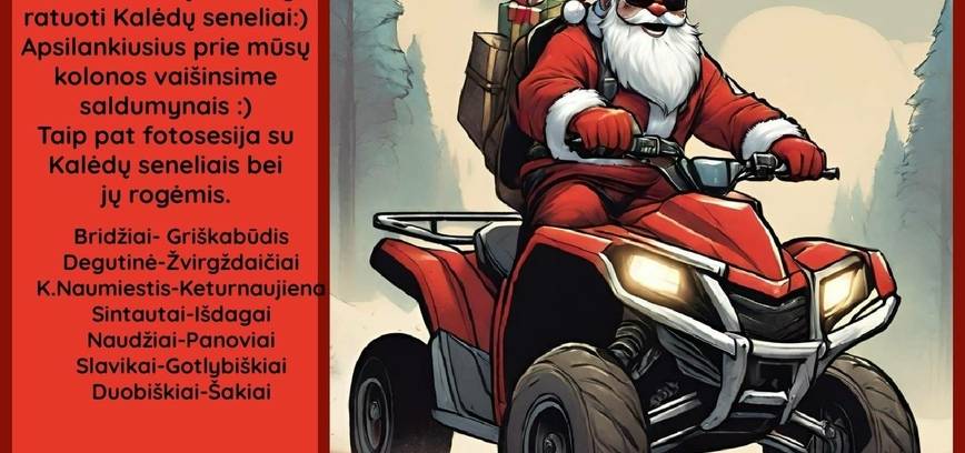 Ratuoti Kalėdų seneliai