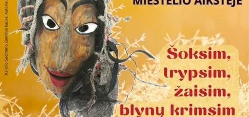 Užgavėnių šėlionės Gelgaudiškyje