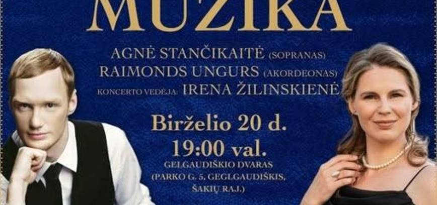 Muzikiniai penktadieniai Gelgaudiškio dvare 