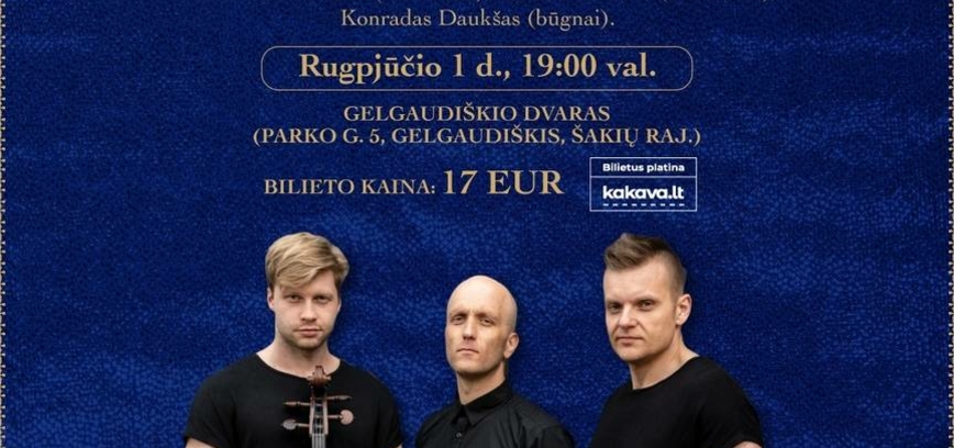 Voiceless - Violončelių magija. Muzikiniai penktadieniai Gelgaudiškio dvare