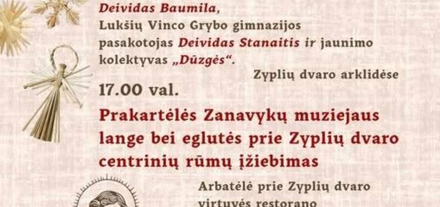 Kalėdos Zyplių dvare: Tradicijos ir stebuklai