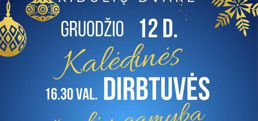 Kalėdinės dirbtuvės 