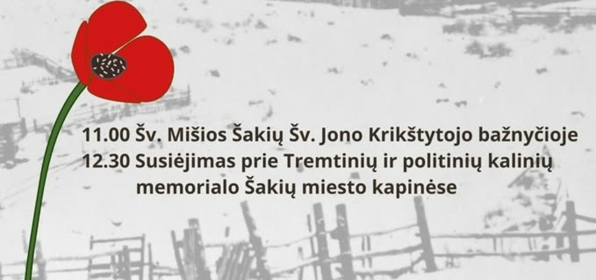 Gedulo ir vilties diena Šakiuose