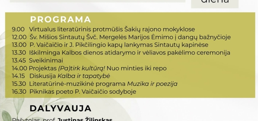 54-oji Kalbos diena