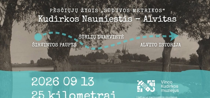 Pažintinis pėsčiųjų žygis „Sūduvos metrikos“