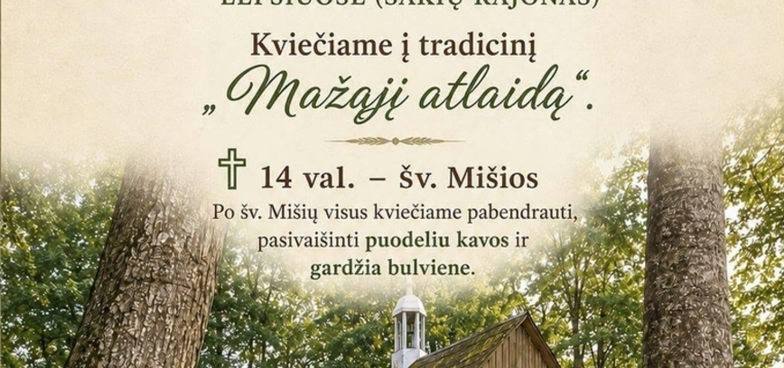 Mažasis atlaidas Šilgalių koplytėlėje