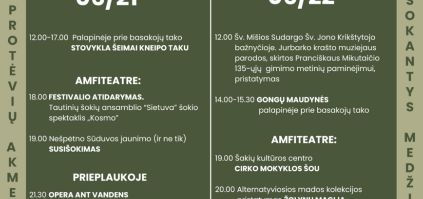 Sudargo piliakalnių festivalis