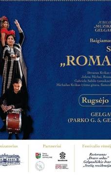 Baigiamasis festivalio koncertas Sare Roma "Romani fiesta"