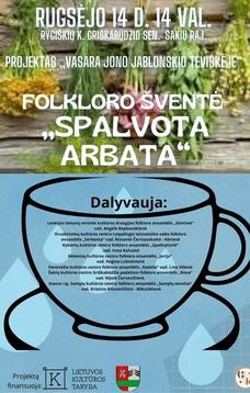 Folkloro šventė „Spalvota arbata“