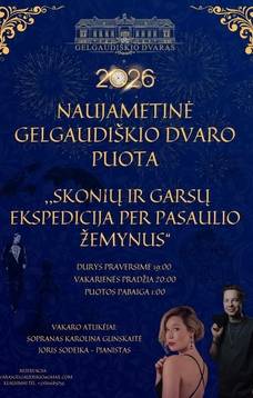 Naujametinė Gelgaudiškio dvaro puota 