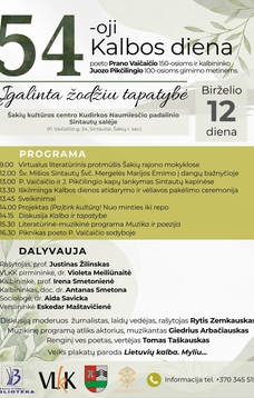 54-oji Kalbos diena