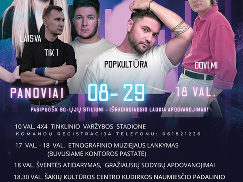 Šventė Panoviuose "Gražuole vasara - sudie"