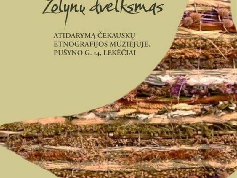 Birštono miesto dizaino asociacijos narių kūrybinių darbų parodos „Žolynų dvelksmas“ atidarymas