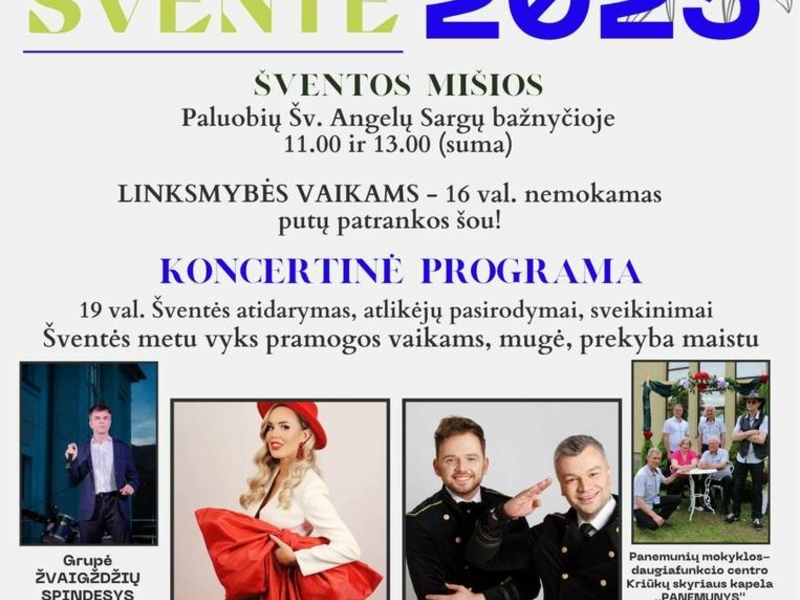 Žolinių šventė Paluobiuose