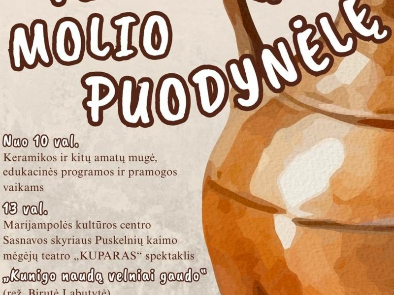 Pirksiu molio puodynėlę