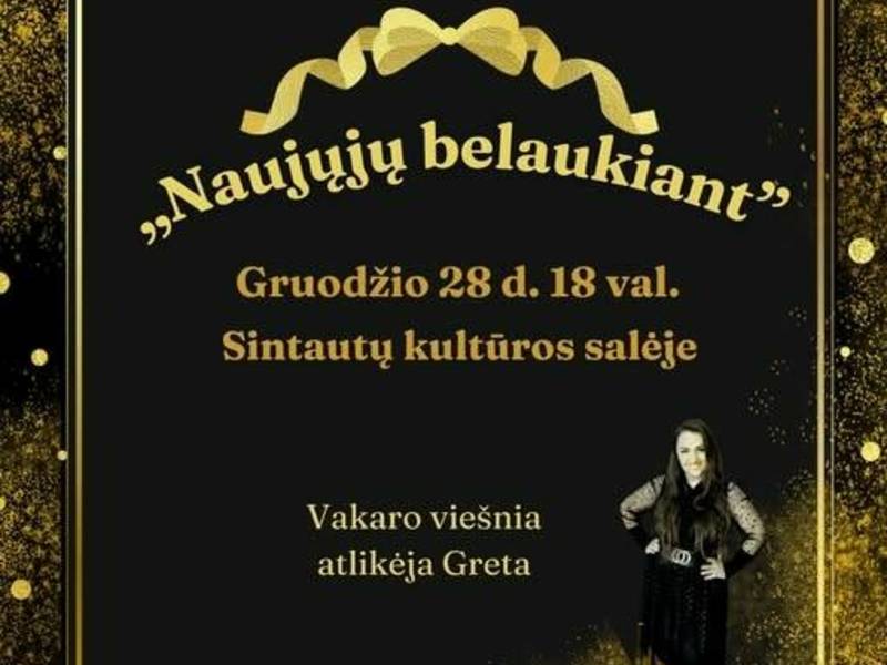 Šventinis vakaras "Naujųjų belaukiant"