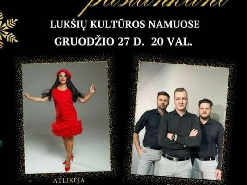 Šventinis vakaras Naujuosius pasitinkant