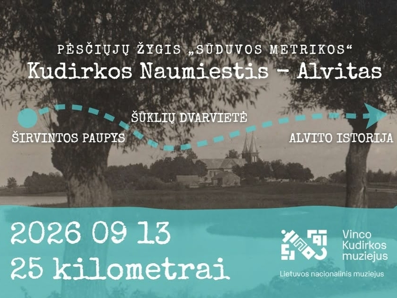 Pažintinis pėsčiųjų žygis „Sūduvos metrikos“