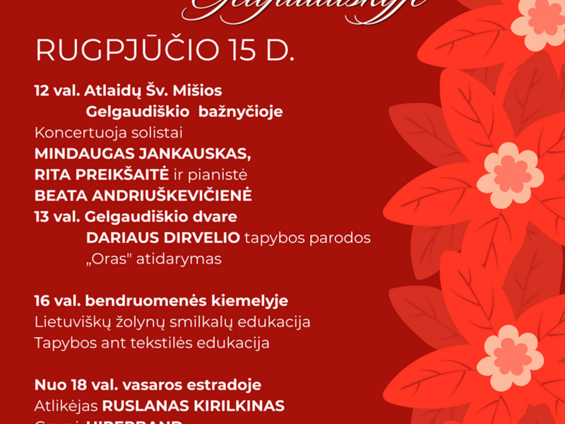 Žolinė Gelgaudiškyje