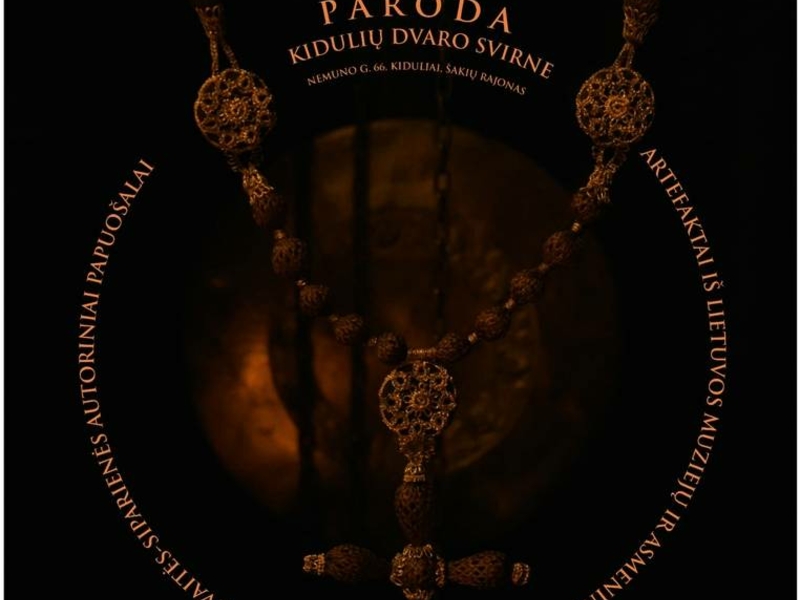 Parodos „Juvelyrika iš plaukų: [ne]pamiršta tradicija ir prasmė“ atidarymas