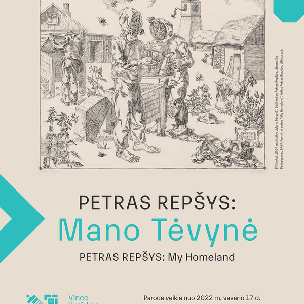 Petro Repšio darbų paroda "Mano Tėvynė"