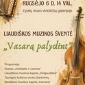Liaudiškos muzikos šventė „Vasarą palydint“