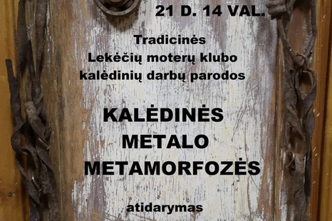 Kalėdinės metalo metamorfozės