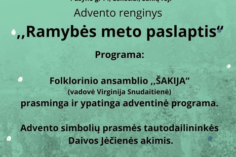 Ramybės meto paslaptis