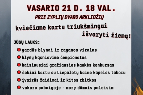 UŽGAVĖNIŲ ŠĖLIONĖS LUKŠIUOSE