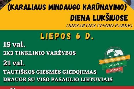 Valstybės diena Lukšiuose