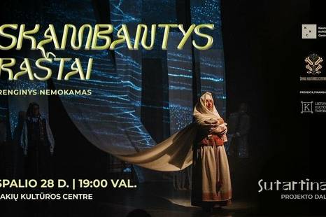 Teatralizuota misterija „Skambantys raštai“