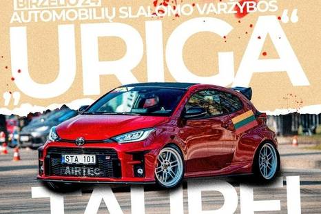 Automobilių slalomo varžybos "Uriga"