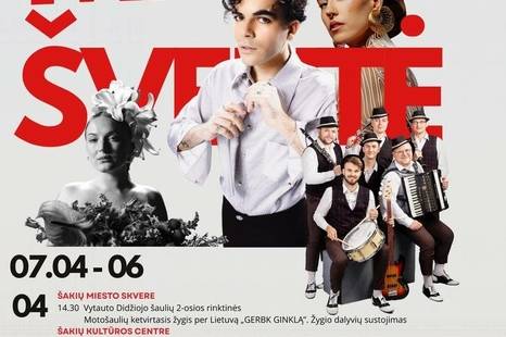 Šakių miesto šventė "Aš myliu Šakius"