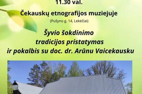 Šyvio šokdinimo tradicija