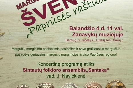 Margučių margintojų šventė "Paprūsės raštuose"