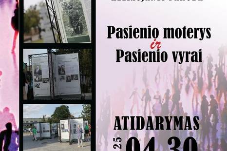 Keliaujanti paroda "Pasienio moterys ir Pasienio vyrai"